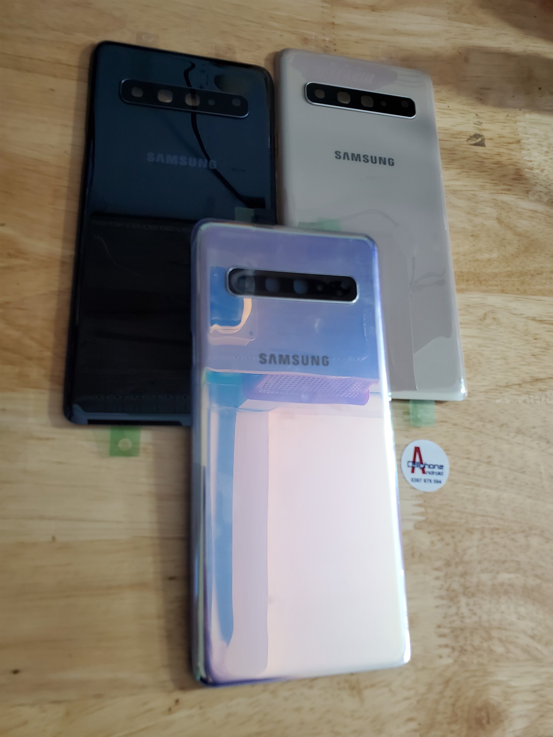Vỏ Nắp lưng máy Samsung Galaxy S10 5G (kèm theo kính camera)