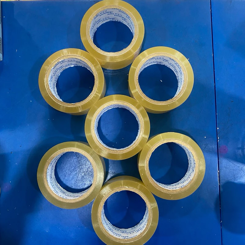 Băng keo Trong và Đục đóng hàng 4,8F x 100Yard x 65M