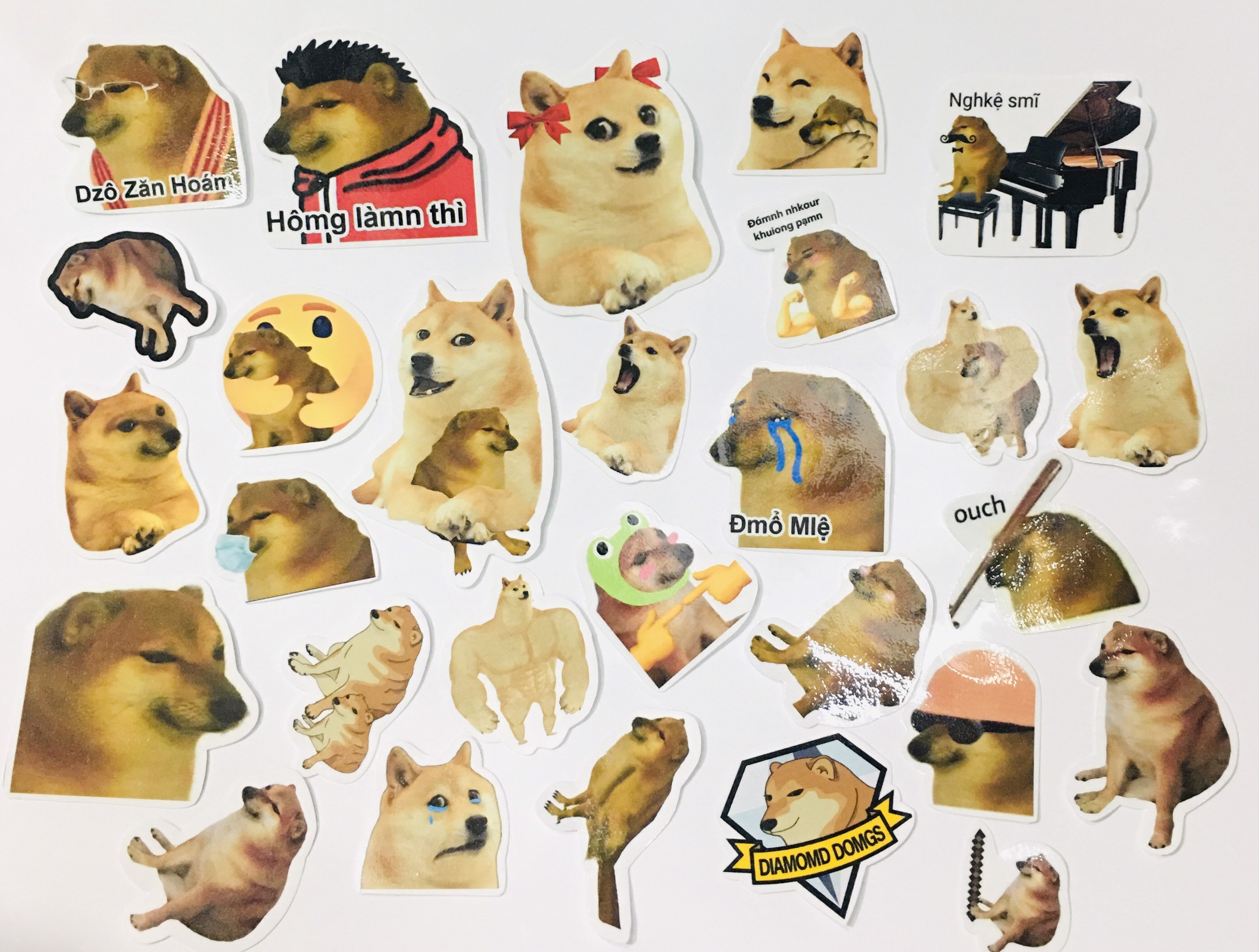 sticker set 20 đến 100 ảnh Cheems