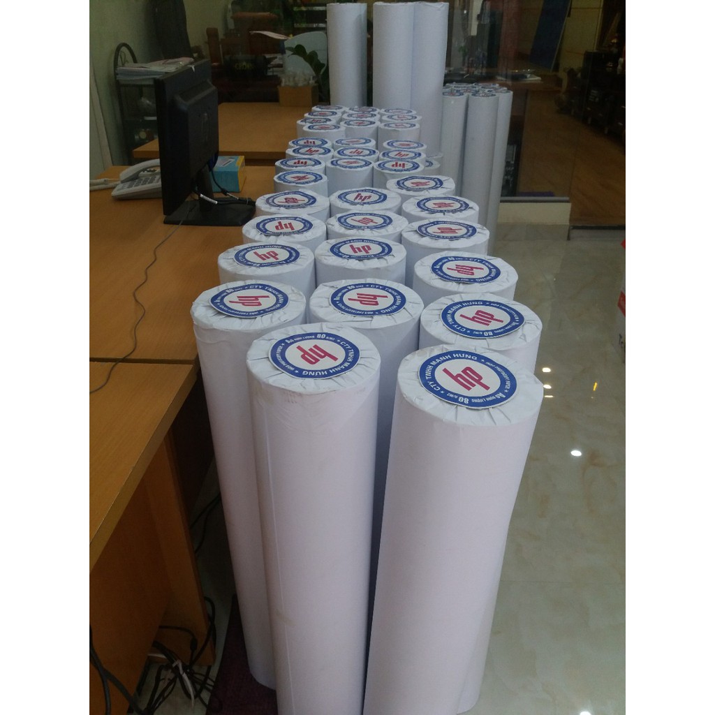 GIẤY CUỘN A0 ĐL 100GSM