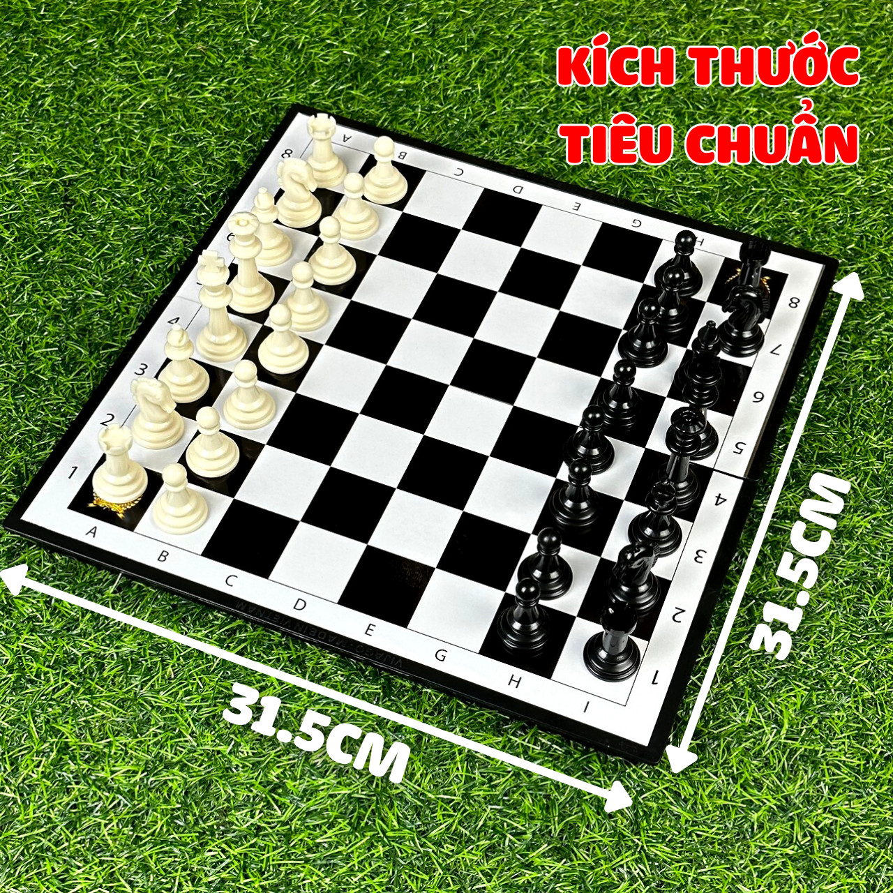 Bộ Cờ Vua Nam Châm Gập Gọn Tiêu Chuẩn Quốc Tế Dành Cho Mọi Lứa Tuổi Board Game Giúp Bé Phát Huy Chiến Thuật Phát Triển Tư Duy