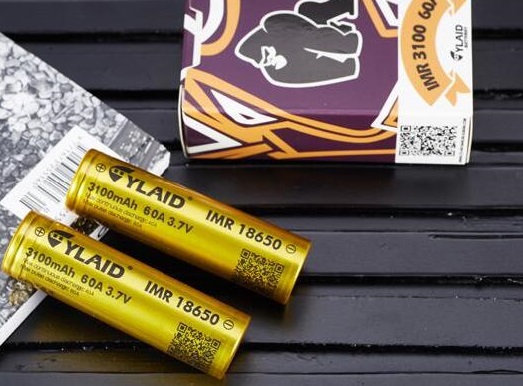 Pin sạc 18650 CYLAID 3100mAh 60A ( Pin vàng)