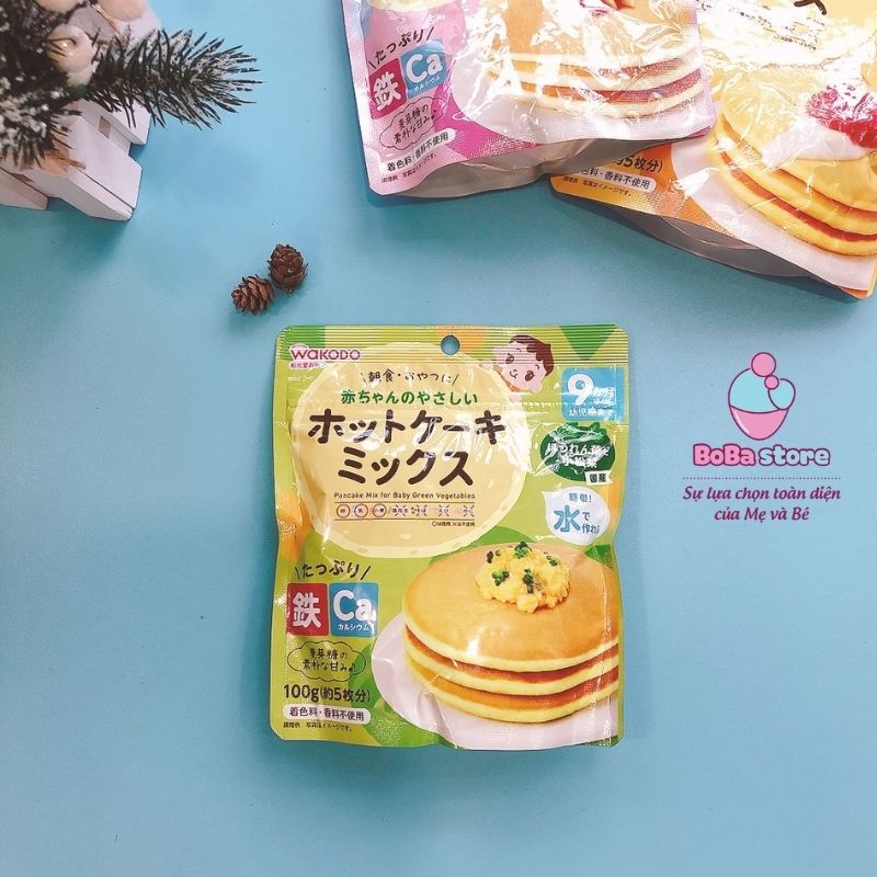 Bột bánh pancake cho bé từ 9 tháng - Wakodo