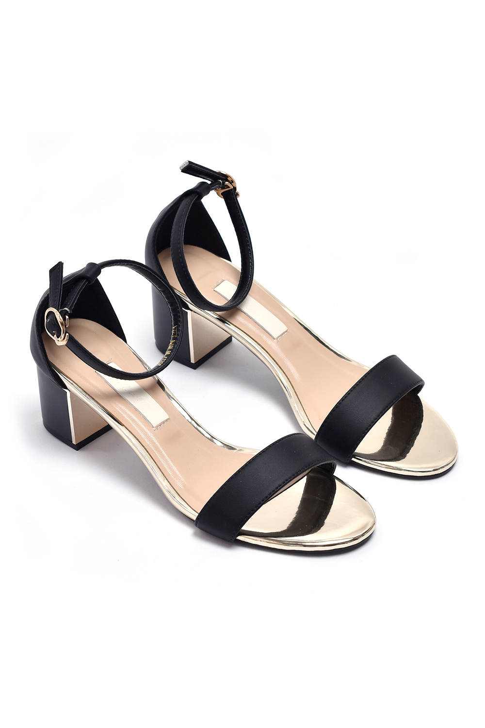 Giày xăng đan quai ngang Merly 1208, Giày sandal nữ gót vuông