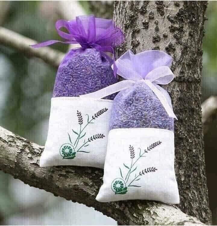 Túi thơm nụ hoa Lavender (túi thơm nụ hoa oải hương) -tkvt2