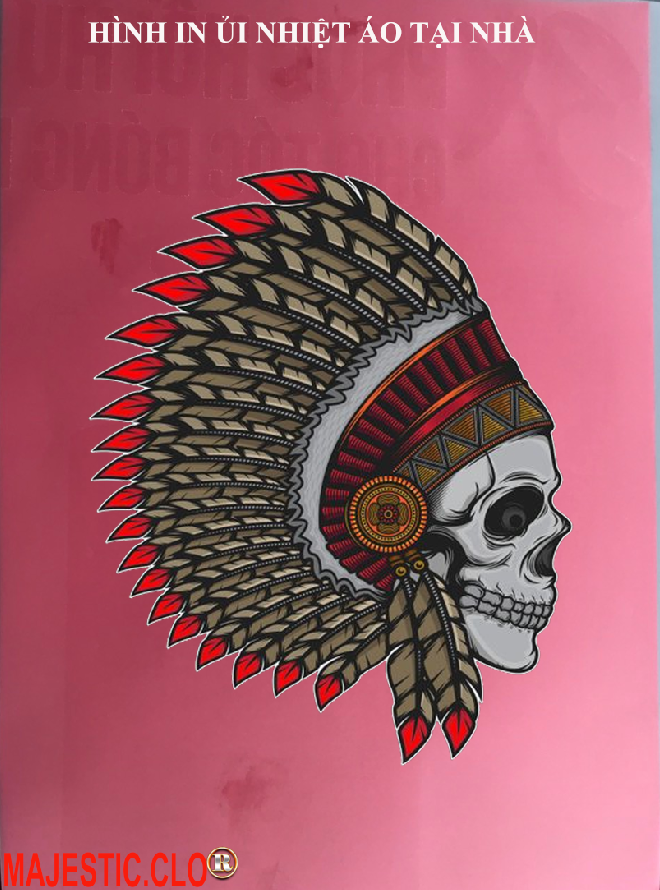 LOGO STICKER OLD SKULL