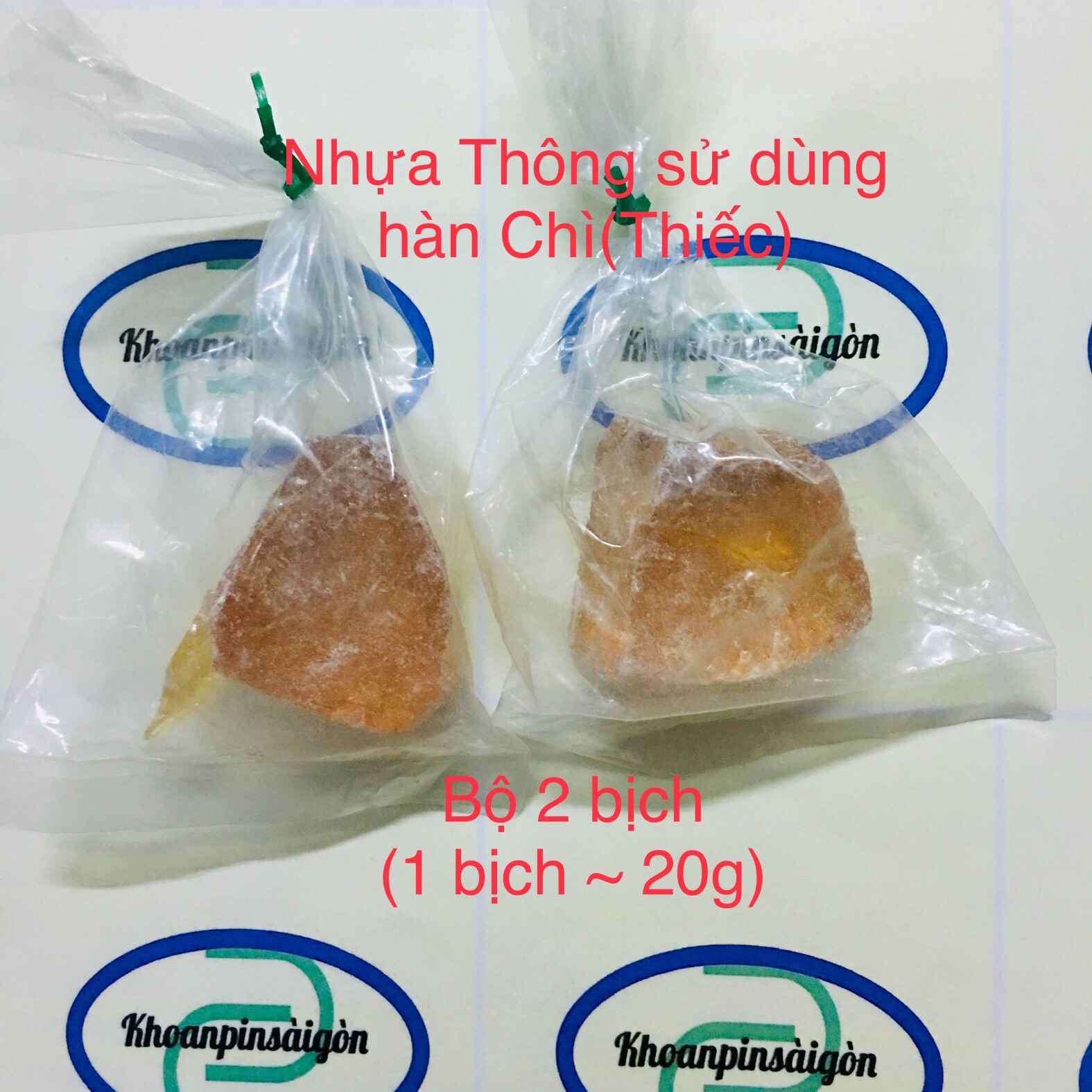 Nhựa Thông hàn chì, bộ 5 bịch
