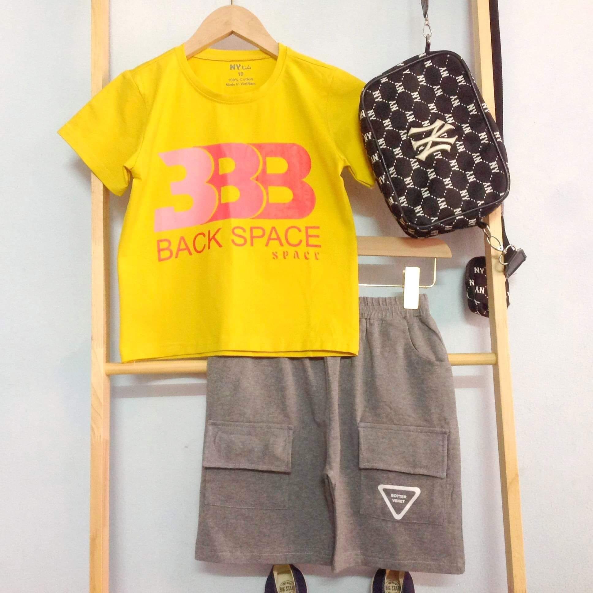 BỘ THUN HIP HOP BÉ TRAI SIZE 23-60KG