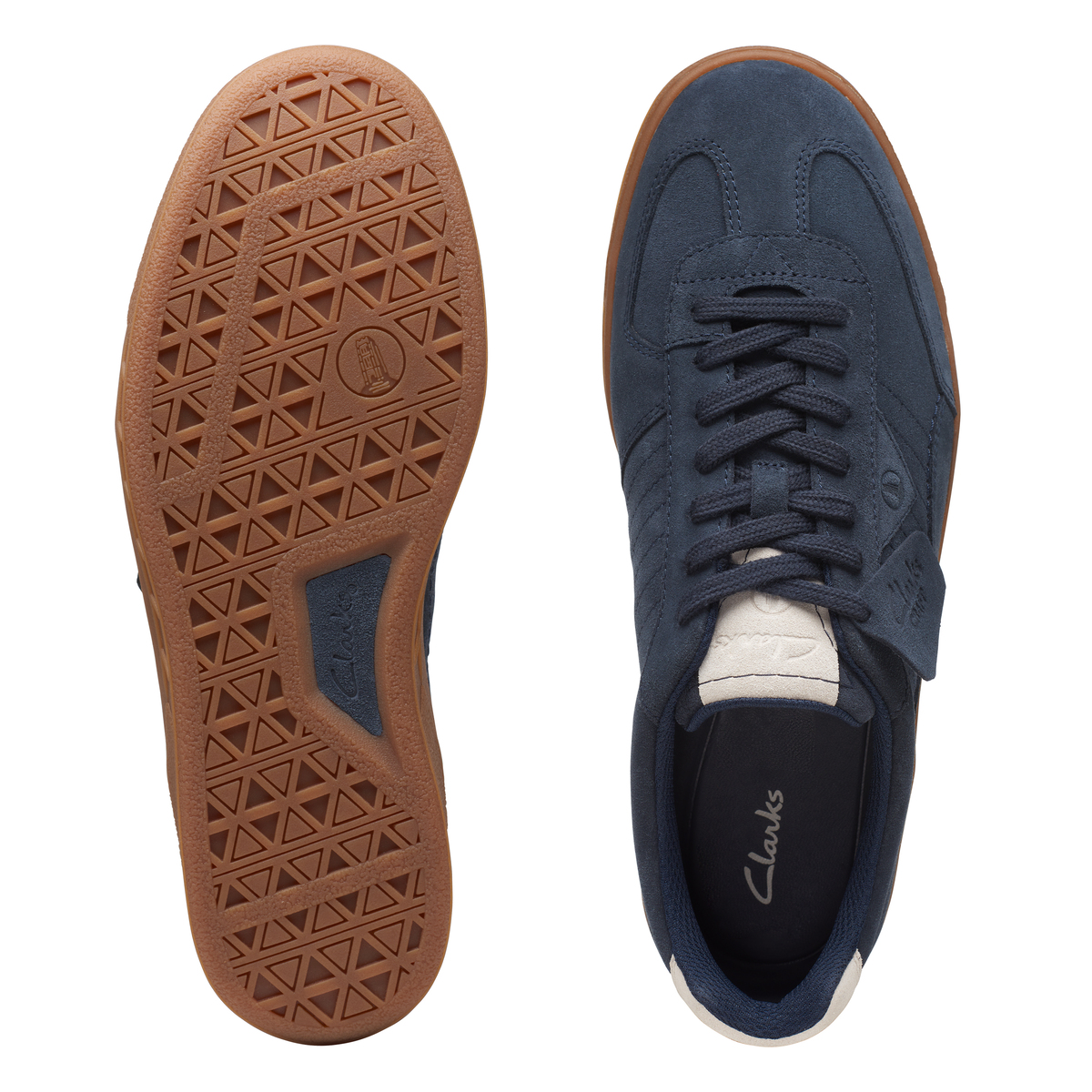 Giày Sneaker Da Lộn Nam Clarks - CraftRally Ace