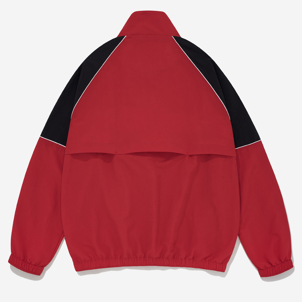 Áo khoác dù Owlbrand Halfzip/Đỏ