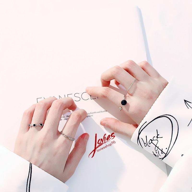 [HCM]Set nhẫn hàn quốc phong cách