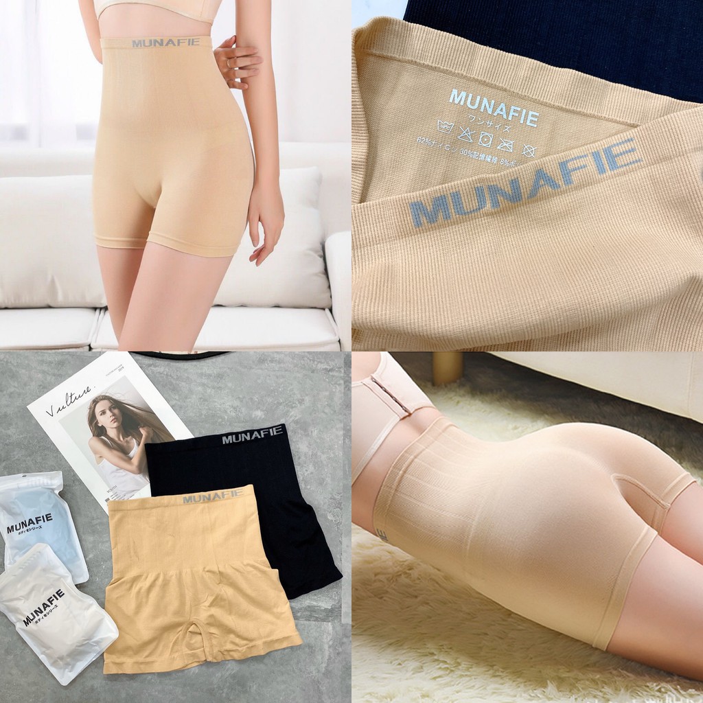 Quần đùi mặc váy gen bụng Munafie
