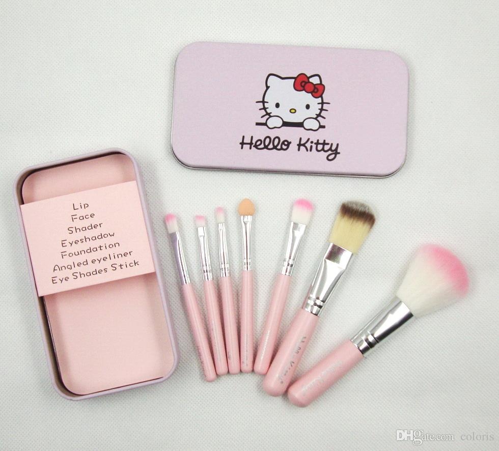 Bộ cọ trang điểm make up kitty xinh xắn