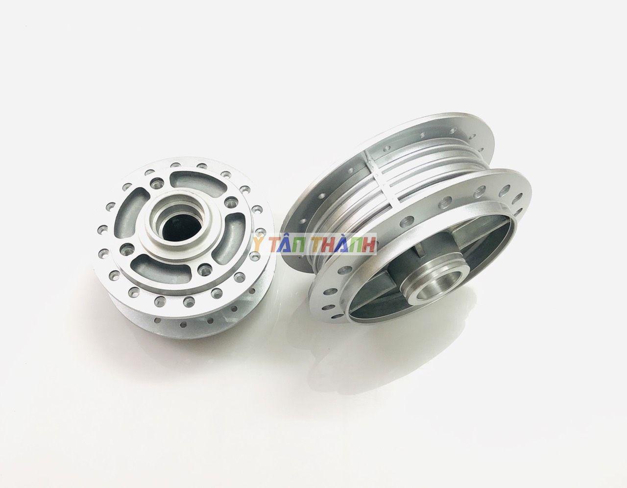 Đùm Trước Sau Wave Rs Bạc