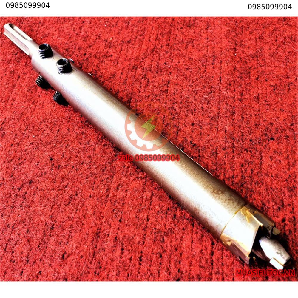 [HCM] Mũi khoan rút lõi khoét tường gạch sâu Phi 21 x 120 mm không khoan bê tông không khoan chế búa