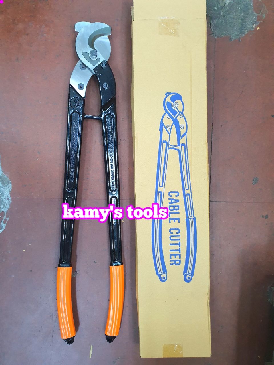 [HCM]Kìm Cắt Cáp Tai Cheng Tac Cc-500 Cán Nhôm Màu Đen (kiềm cắt cáp kềm cắt cáp)