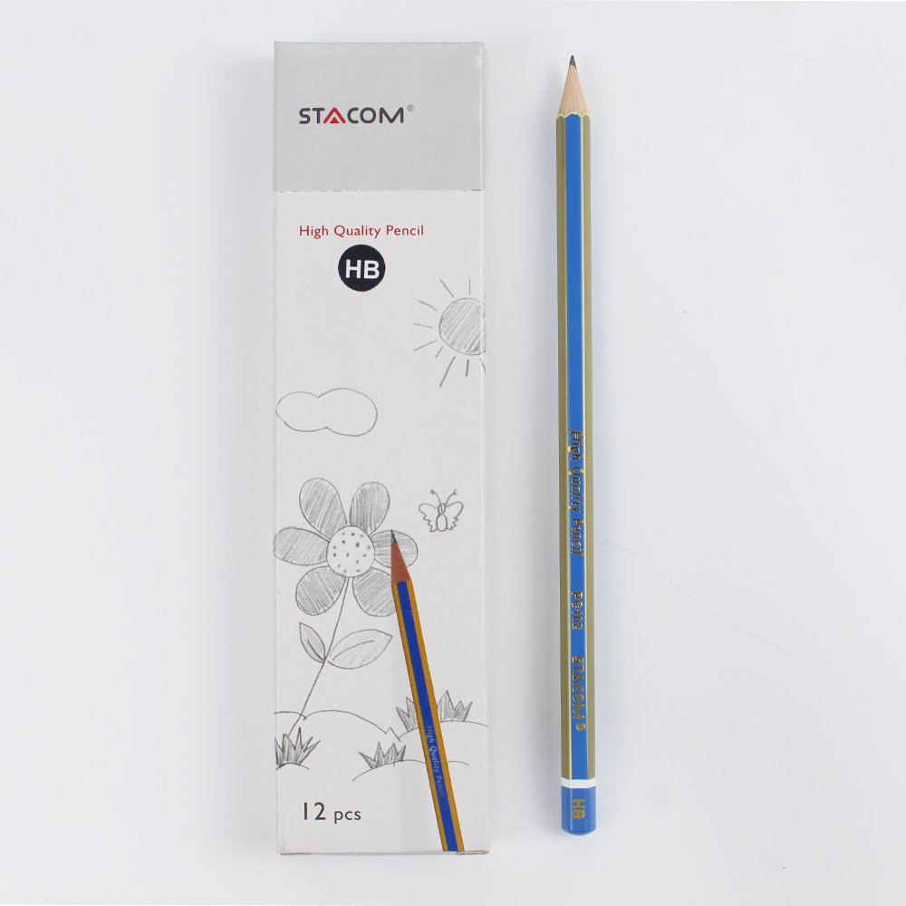 [HOT]Bút chì cao cấp Stacom PC102 (set 6 cây)Còn hàng