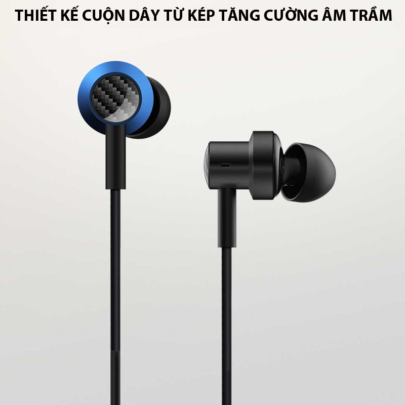 Tai nghe Xiaomi cao cấp Mi Double Motion Blue