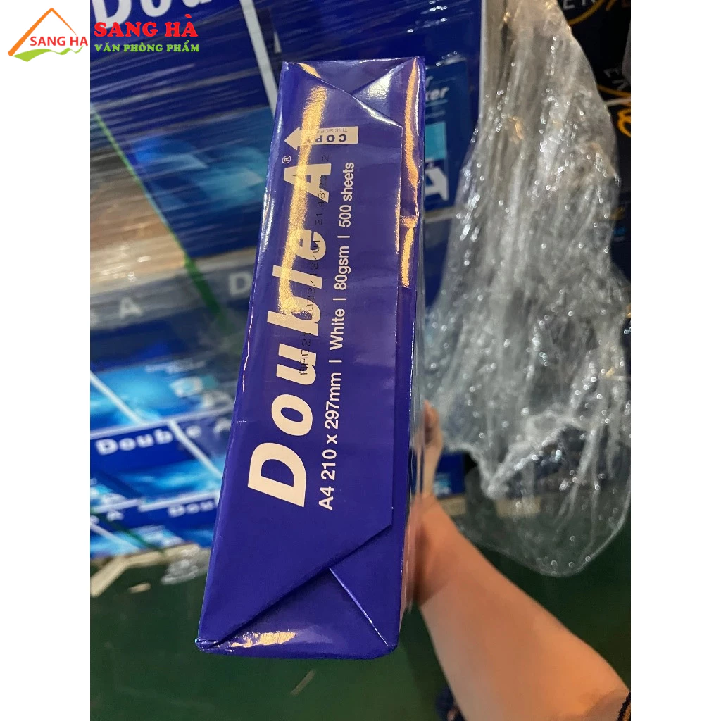 1 Ream 500 tờ Giấy in Double A 70gsm/80gsm Khổ A4/A5 chất lượng cao