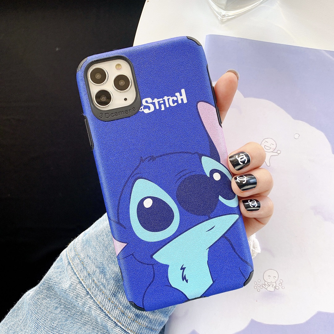 Ốp Lưng Da IMD Lilo Stitch