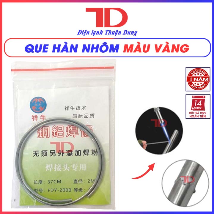 Que hàn nhôm siêu nhẹ lửa, dễ sử dụng - Điện Lạnh Thuận Dung