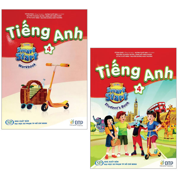 Fahasa - combo sách hay sách tiếng anh 4 i-learn smart start - student's book + workbook