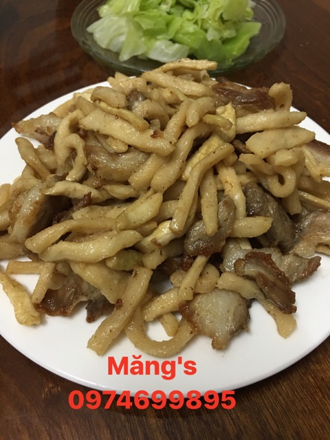 Củ cải khô sợi to GIÒN - NGỌT Loại Chọn ( Gói 500g hút chân không)