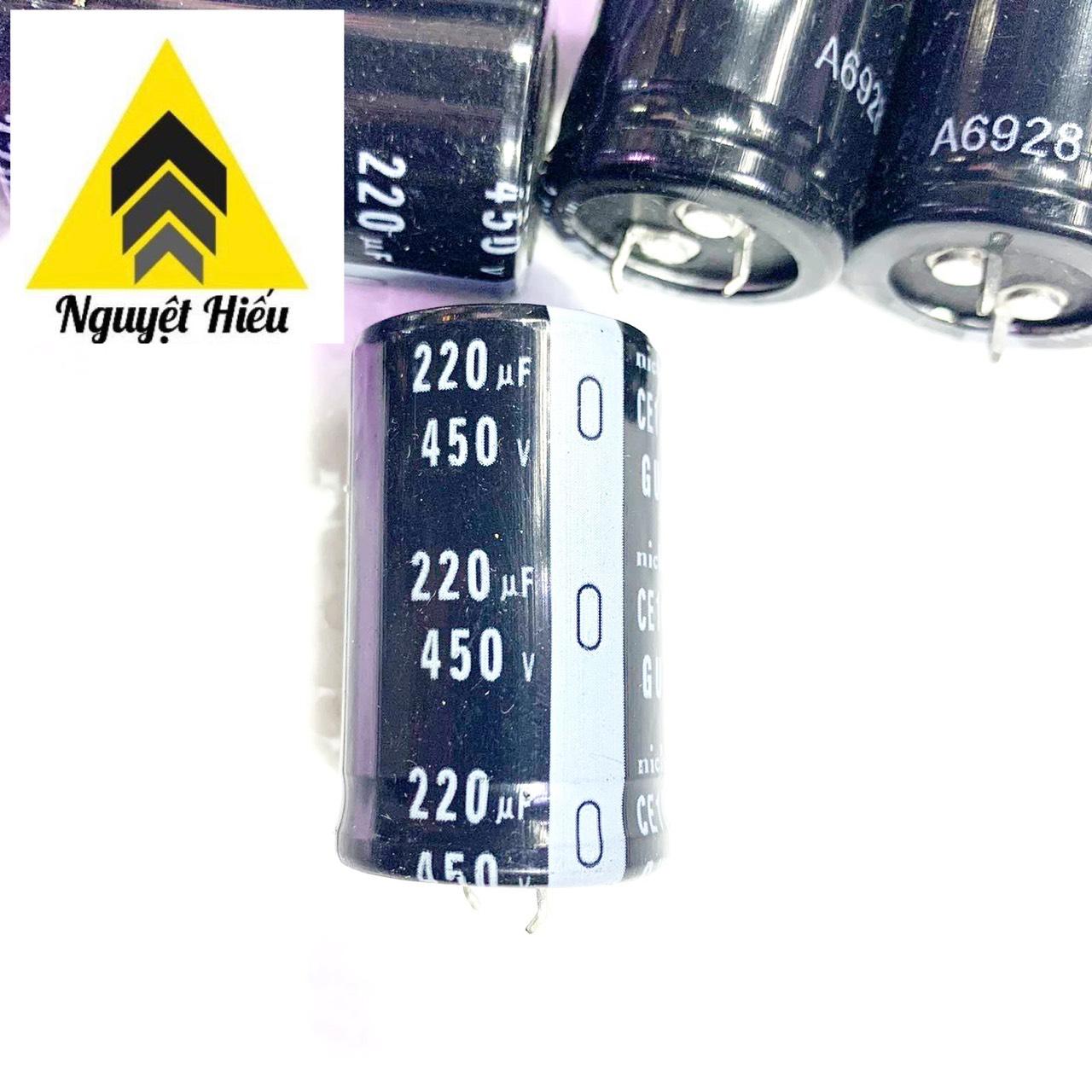 Tụ hoá 220uF 450V