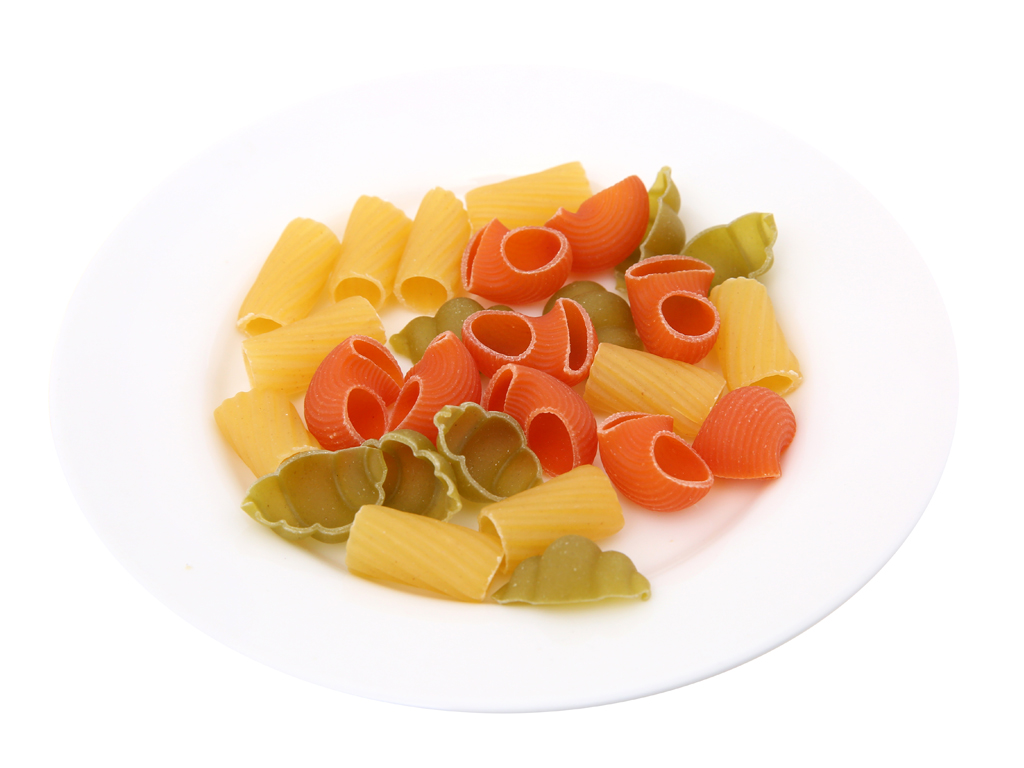 [375g – SHAPES] Nui rau củ 120 SAN REMO Pasta Shapes Vegeroni (tmt-hk)