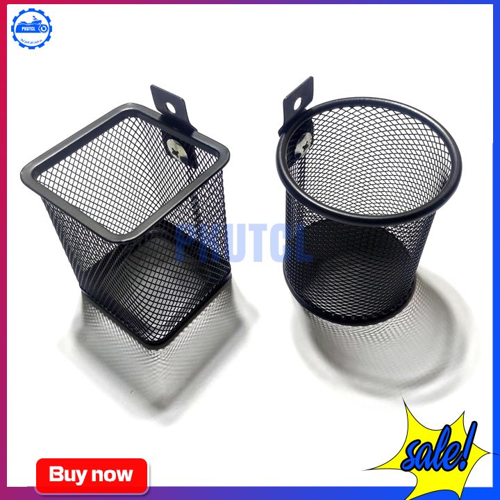 Rổ Hông Xe Máy Kiểu Vuông - Tròn