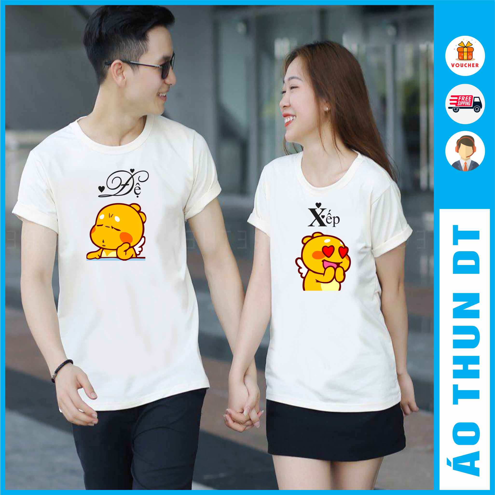 Áo đôi tình yêu Sếp - Đệ