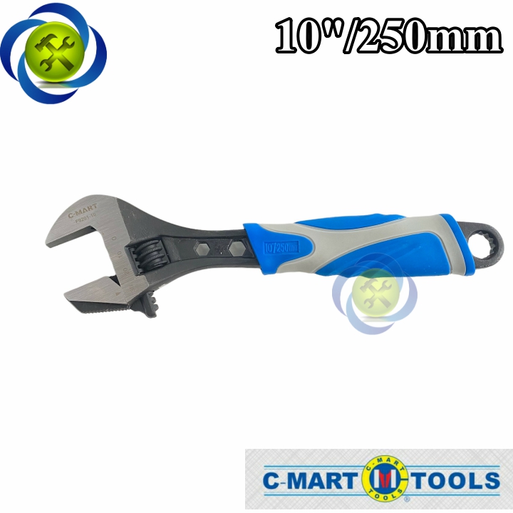 Mỏ lết bọc nhựa c-mart f0201-10 dài 250mm/10 inch