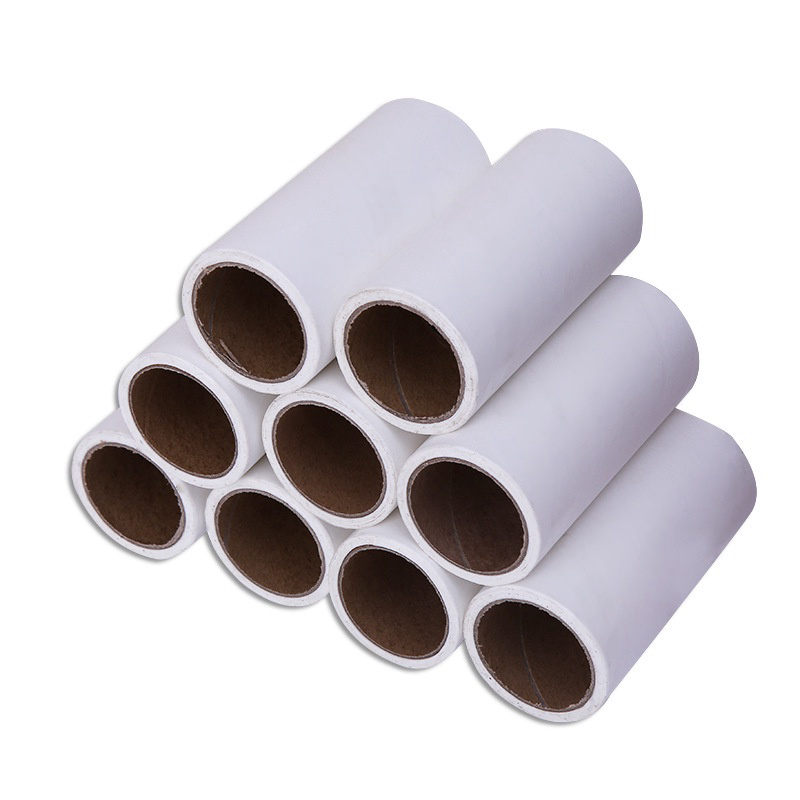 Lõi Lăn Bụi 10cm, Lõi Dự Phòng Thay Thế 40/50/60 Tờ, Sử Dụng Cho Cây Lăn Bụi Làm Sạch Quần Áo, Lông Thú, Ga Giường