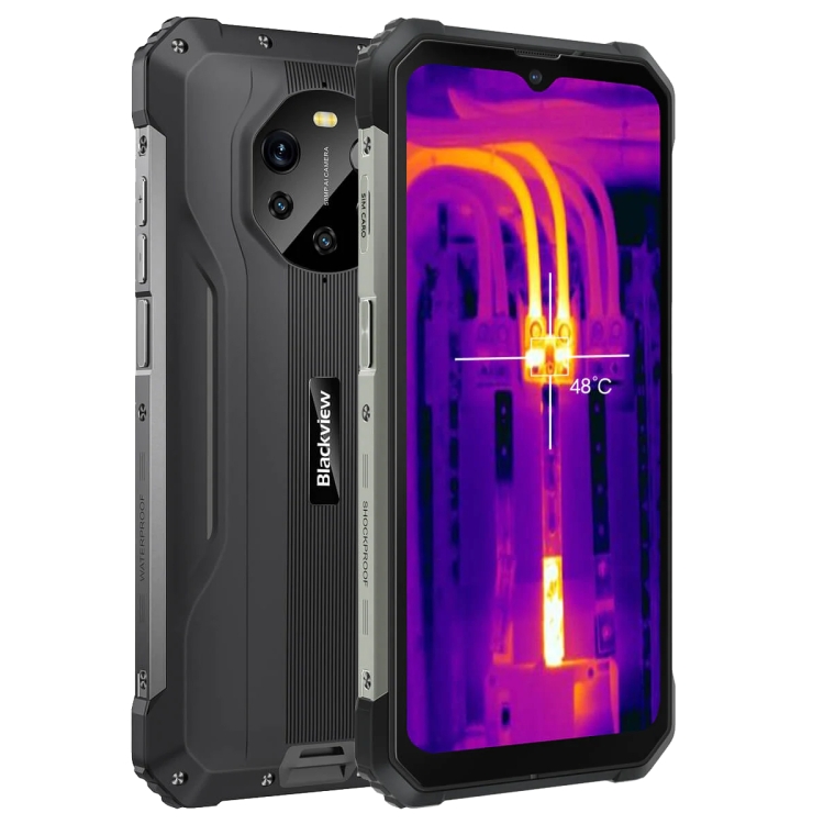 Điện thoại blackview bl8800 pro 5g,camera nhiệt (chống nước , chống va đập , điện thoại hình ảnh nhiệt , camera tầm nhiệt , camera flir® , màn hình 6.58 " , ram 8gb , rom 128gb , pin 8.380mah, camera 50mp)