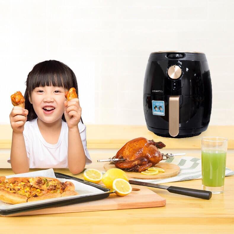 [LOCK AND LOCK] Nồi chiên không dầu Lock and Lock EJF368BLK