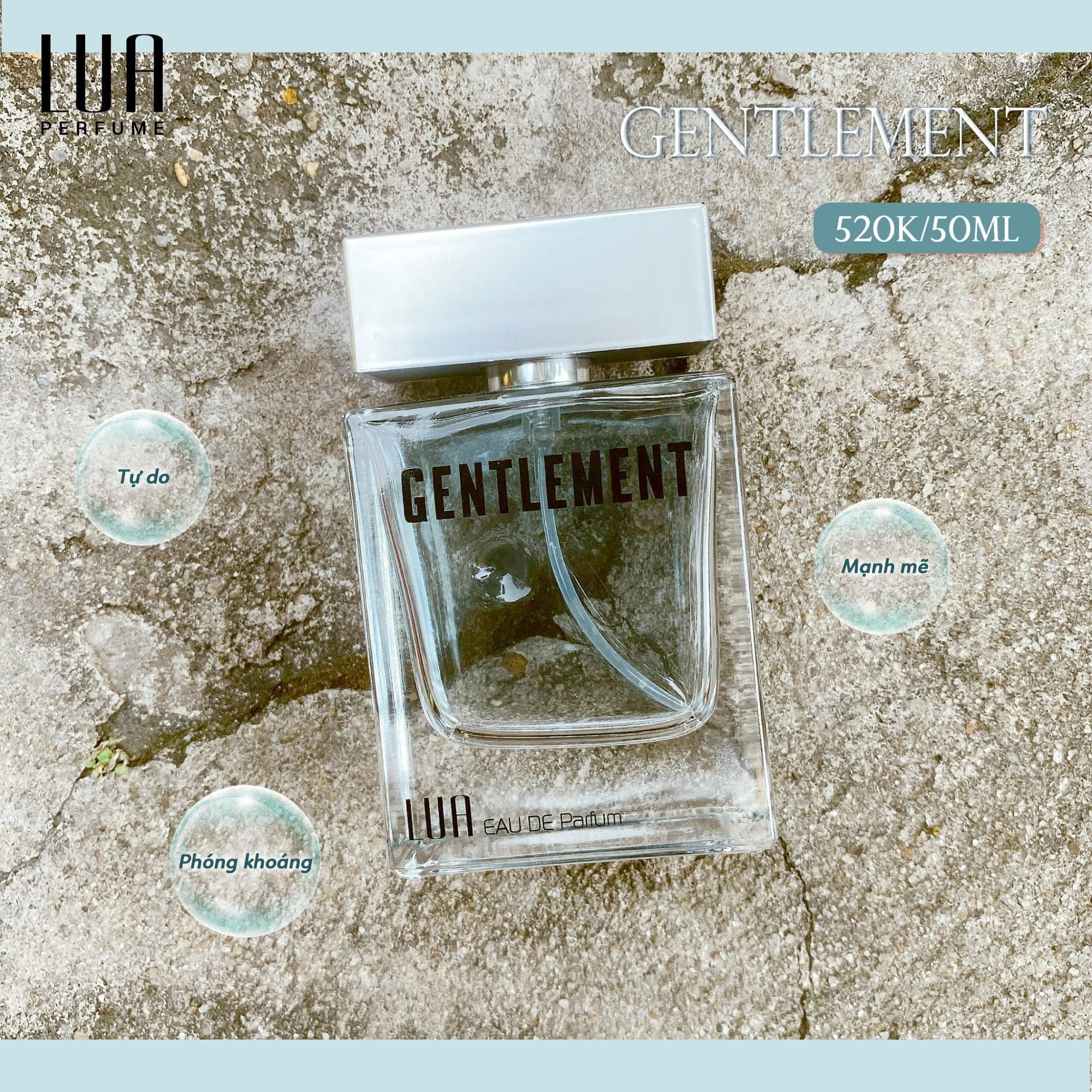 Nước hoa nam LUA 𝐆𝐄𝐍𝐓𝐋𝐄𝐌𝐄𝐍𝐓 50ML