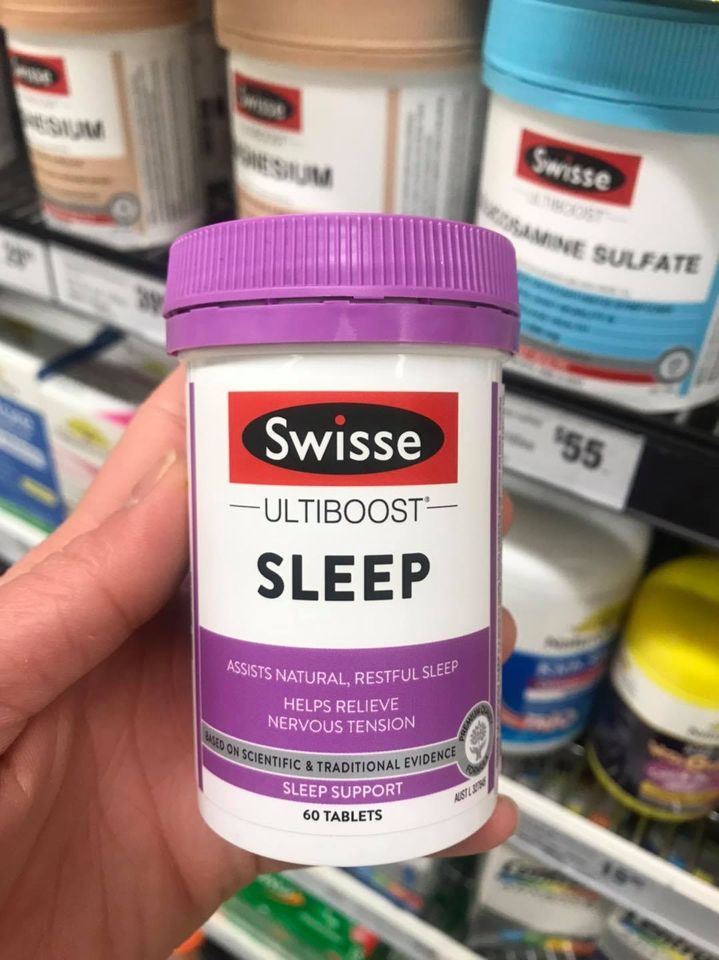 Ngủ ngon Swisse Sleep 60 viên