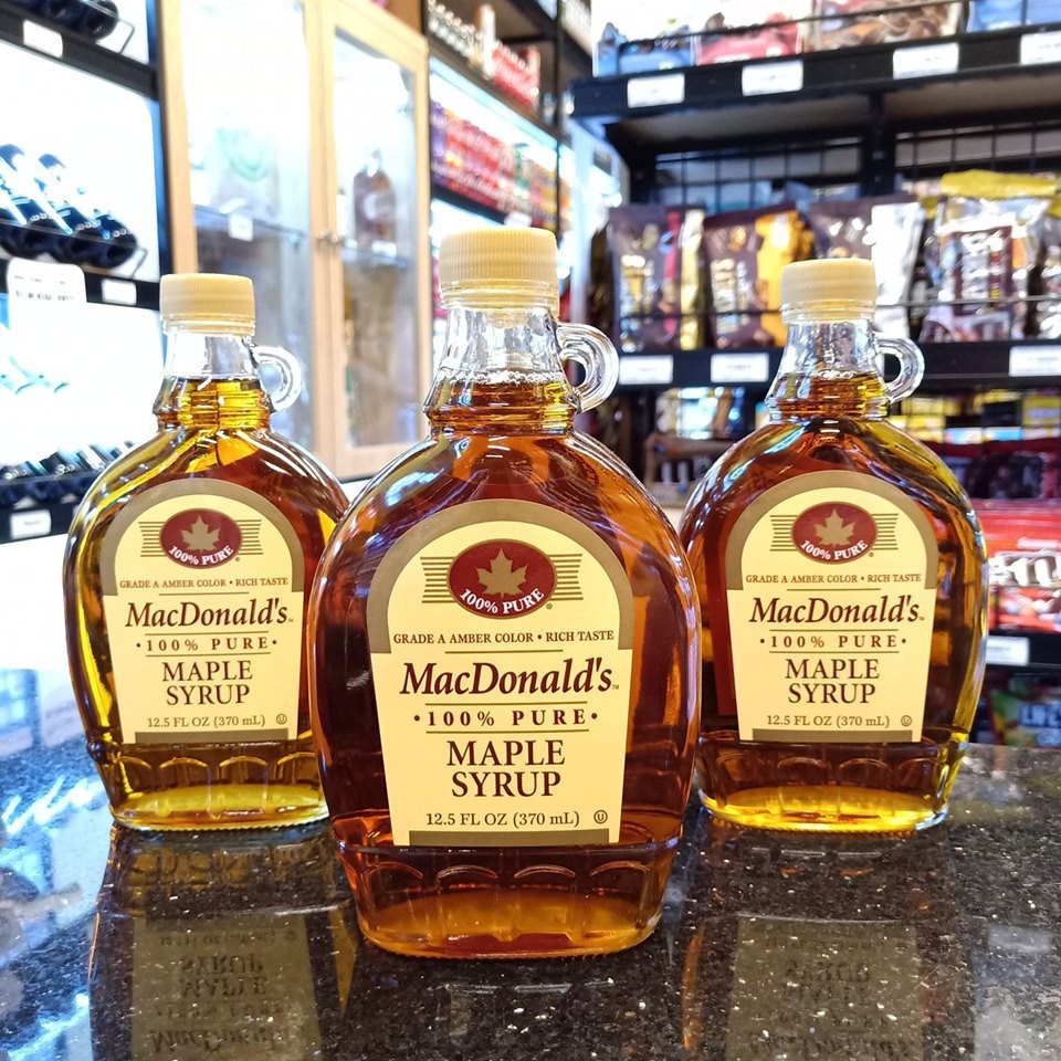 Siro lá phong MacDonald's 100% Pure Maple Syrup 370ML