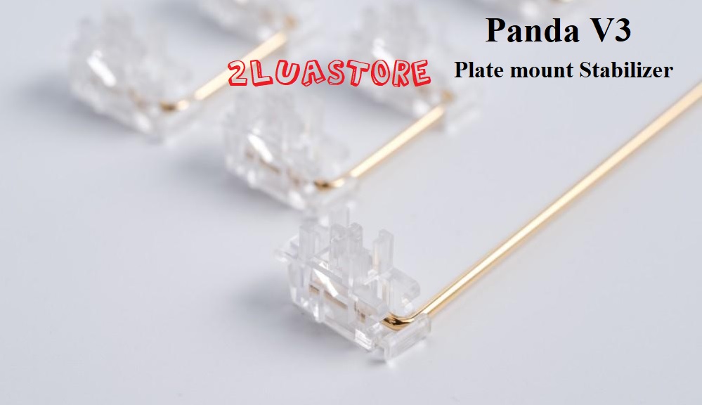 Bộ Stab EverGlide Panda V3 Plate Mount cho bàn phím cơ