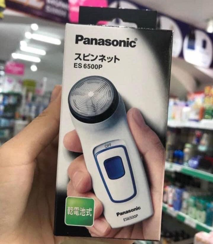 [Dùng pin] Máy cạo râu Panasonic ES6500P-W Nhật Bản