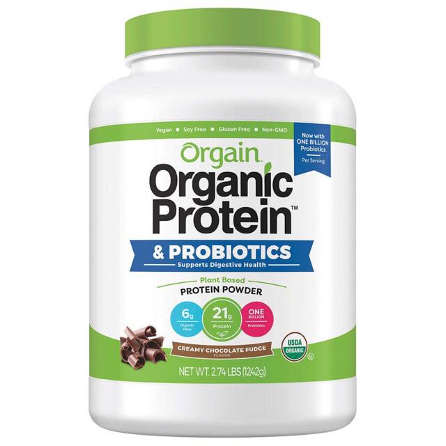 Bột đạm protein thực vật hữu cơ chocolate Orgain 1242g