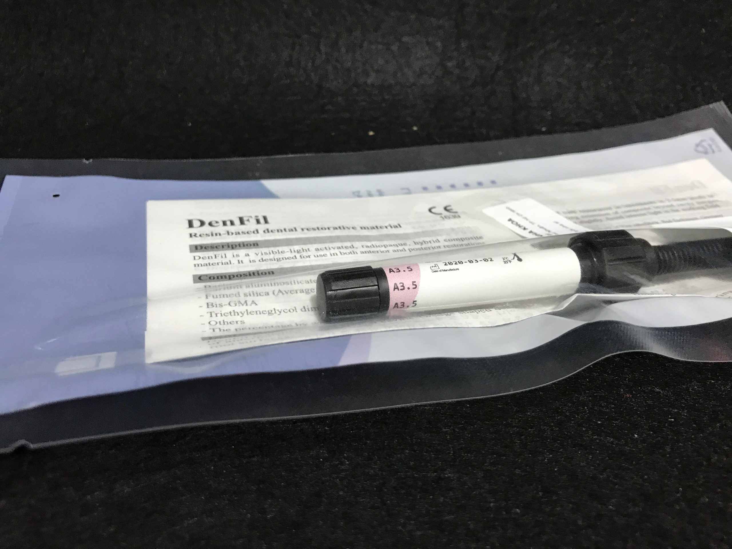 [HCM]Composite đặc B1 A1 A2 A3 A35 A4/ lỏng Denfil 2g - Màu A2 A3 A35