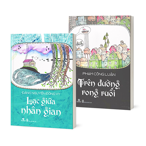 Sách - Lạc Giữa Nhân Gian - Trên Đường Rong Ruổi (Bộ 2 Cuốn)