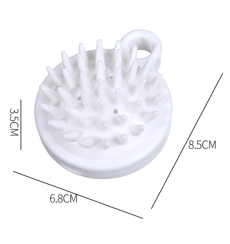 Lược Gội Đầu Bằng Silicon Mát xa Da Đầu Tạo Bọt