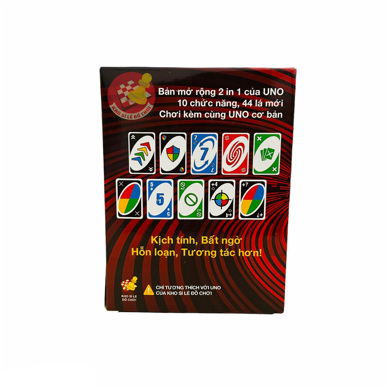 [HCM]Bài UNO mở rộng (Tiếng Việt) - 2 in 1