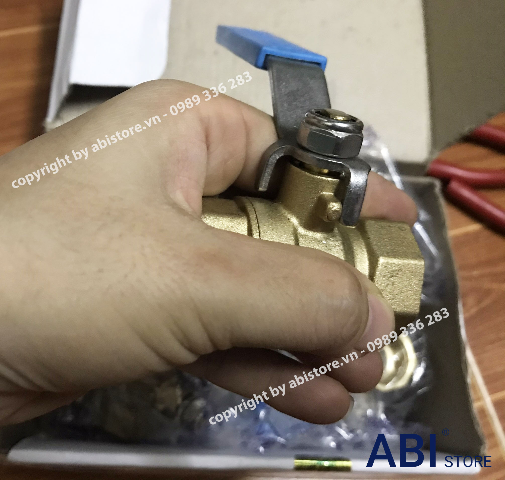 Van bi đồng tay gạt MBV dn15 (1/2) và dn20 (3/4), dn25