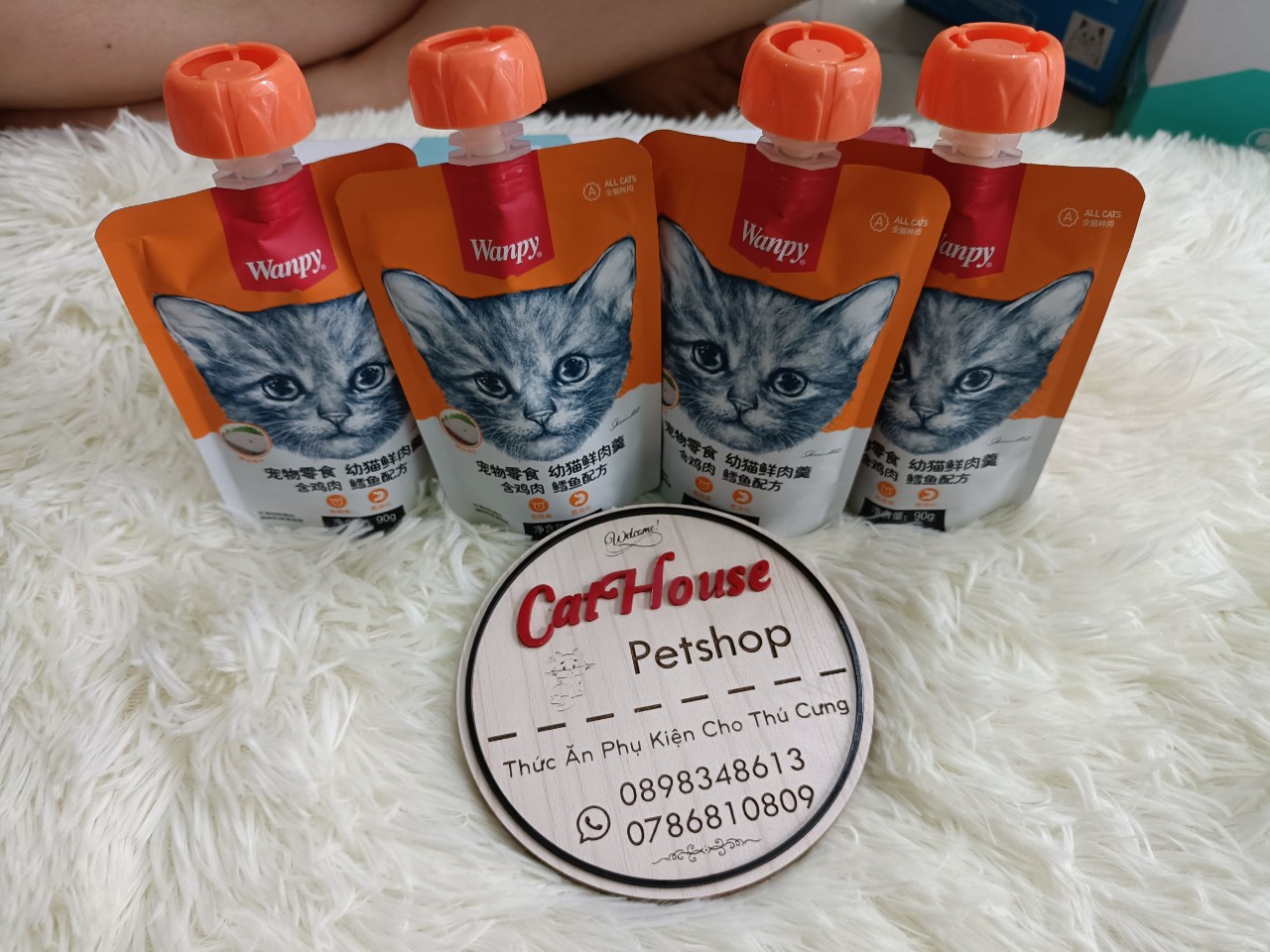 Pate Wanpy Nắp Vặn Cho Mèo