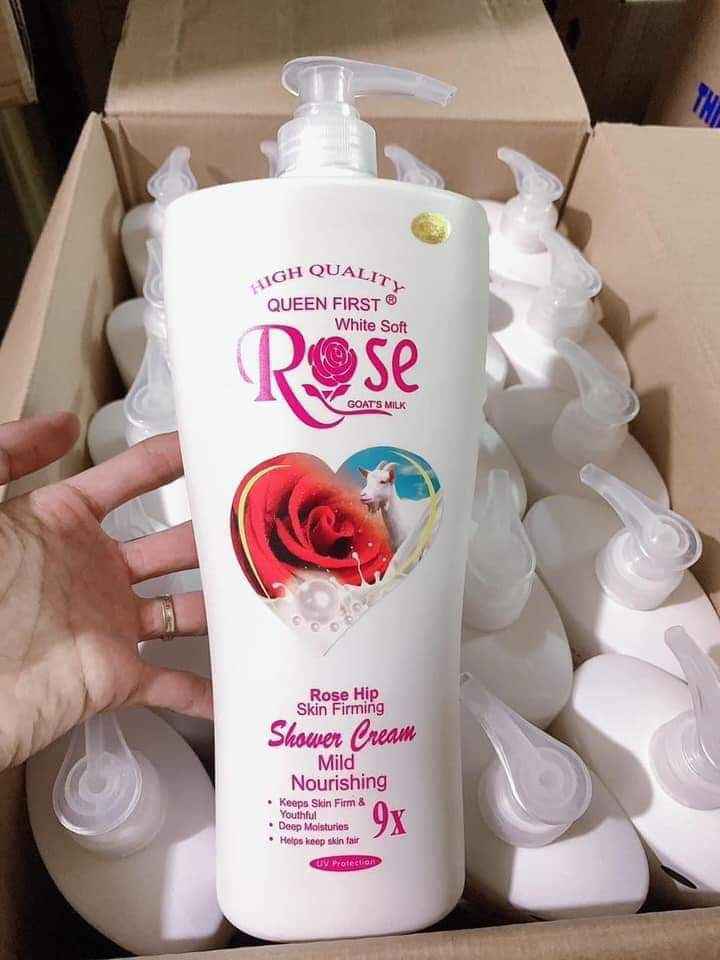 Sữa tắm dê hương hoa hồng 1200ml