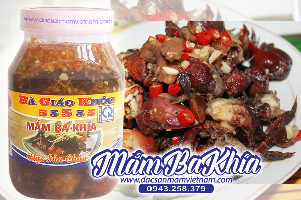 Mắm Ba Khía - Đặc sản Châu Đốc