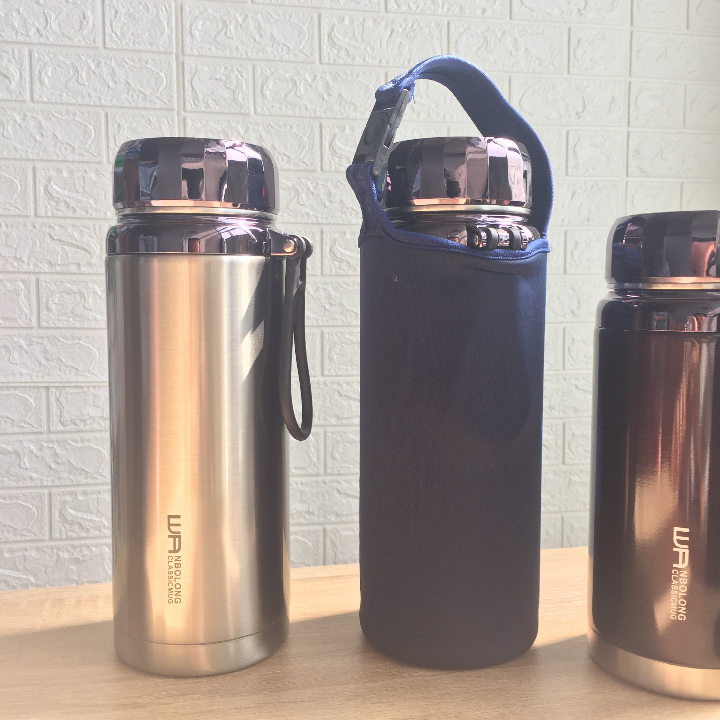 Túi đựng bình nước, túi đựng bình giữ nhiệt 1500ml, 1200m, 1000ml vải chống thấm, chống va đập